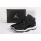 Replica High Quality Air Jordan 11 Black Velvet Sneakers 04913F85BA03