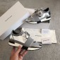 Replica High Quality Balenciaga Race Runners Silver