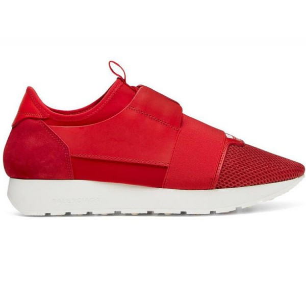 High Quality Balenciaga Race Runners Red White