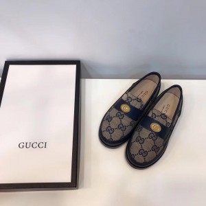 Gucci Jordaan Perfect Quality leather loafer BS01110