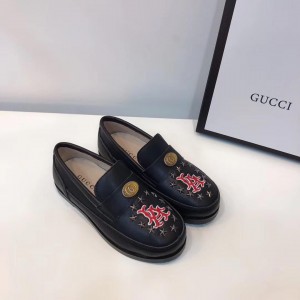 Gucci Jordaan Perfect Quality leather loafer BS01112