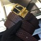 Replica Golden Burberry buckle belt ASS02017