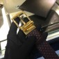 Replica Burberry Classy Gold buckle belt ASS02026