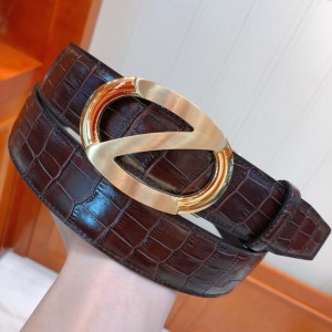 Ermenegildo Zegna Gold buckle belt ASS02055