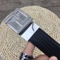 Replica Fendi silver buckle belt ASS02061