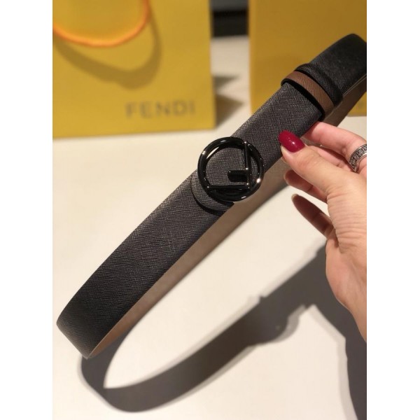 Black Fendi buckle belt ASS02065