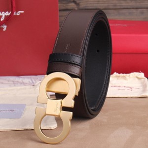 Ferragamo Gold Buckle belt ASS02072