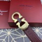 Replica Gold Ferragamo buckle belt ASS02079