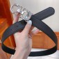 Replica Ferragamo silver buckle belt ASS02092