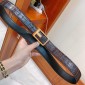 Replica Rectangula Ferragamo Gold buckle belt ASS02097