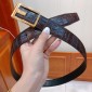 Replica Rectangula Ferragamo Gold buckle belt ASS02097