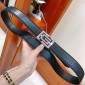 Replica Rectangular Ferragamo Silver belt ASS02098