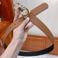 Replica Brown Ferragamo buckle belt ASS02101