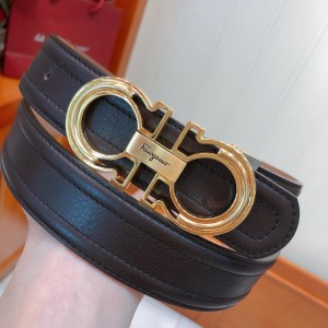 Gold Ferragamo belt ASS02110