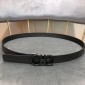 Replica Grey Ferragamo buckle belt ASS02113