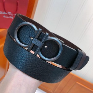 Ferragamo Black buckle belt ASS02117