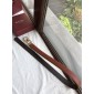 Replica Brown Ferragamo Gold silver belt ASS02119