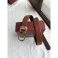 Replica Brown Ferragamo Gold silver belt ASS02119