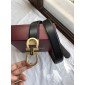 Replica Black Golden Ferragamo buckle belt ASS02121