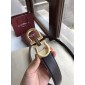 Replica Ferragamo black Gold buckle belt ASS02124