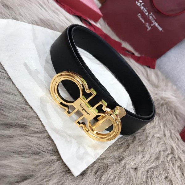 Gold Ferragamo classy belt ASS02148