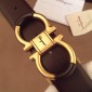 Replica Gold Ferragamo buckle belt ASS02156