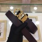 Replica Golden Ferragamo buckle belt ASS02166