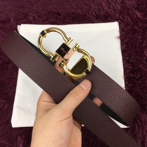 Ferragamo Golden buckle belt  ASS02178