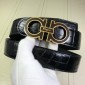 Replica Black Gold F-buckle belt ASS02182