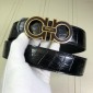 Replica Black Gold F-buckle belt ASS02182