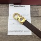 Replica Ferragamo Gold buckle belt ASS02193