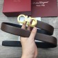 Replica Ferragamo Gold buckle belt ASS02193