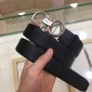 Replica Black Leather Buckle Ferragamo belt ASS02208