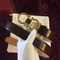 Replica Ferragamo black leather Classy belt ASS02213