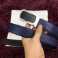 Replica Ferragamo Blue silver belt ASS02232