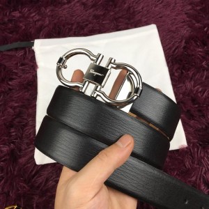 Ferragamo Silver belt ASS02233