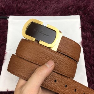 Ferragamo Brown leather belt ASS02239