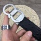 Replica Ferragamo Extra Silver buckle belt ASS02245