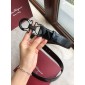 Replica Black Ferragamo Silver belt ASS02257