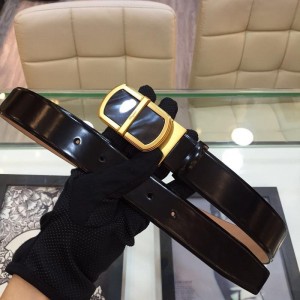 Black Ferragamo silver buckle belt ASS02264