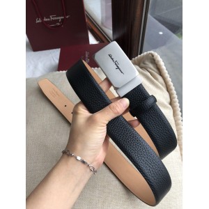 Salvatore Ferragamo Silver buckle belt ASS02271