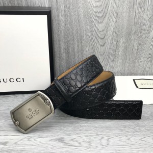 Gucci Silver Buckle Belt  ASS02299