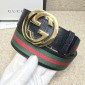 Replica Interlocking Gucci Golden Buckle belt ASS02321