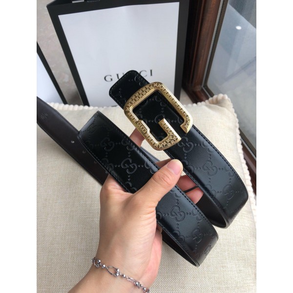 Reversible Gucci Square Belt G Buckle ASS02326