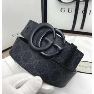 Black Double G Gucci Buckle Belt ASS02330