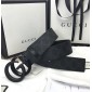 Replica Black Double G Gucci Buckle Belt ASS02330