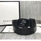 Replica G Interlocking Gucci Black Buckle belt ASS02332