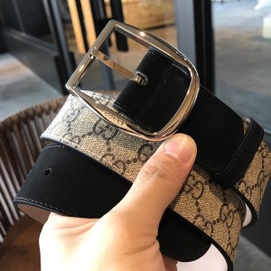 Gucci G-less Silver buckle belt ASS02346