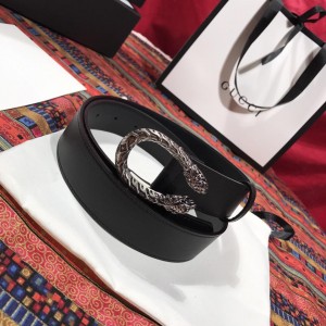 Gucci Silver Snake Buckle belt ASS02370