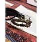 Replica Gucci Gold Snake Buckle belt ASS02371